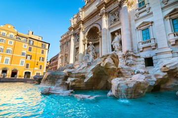 Trevi Brunnen rom 2